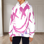 Women's Street Ink Streetwear Flannel Hoodie