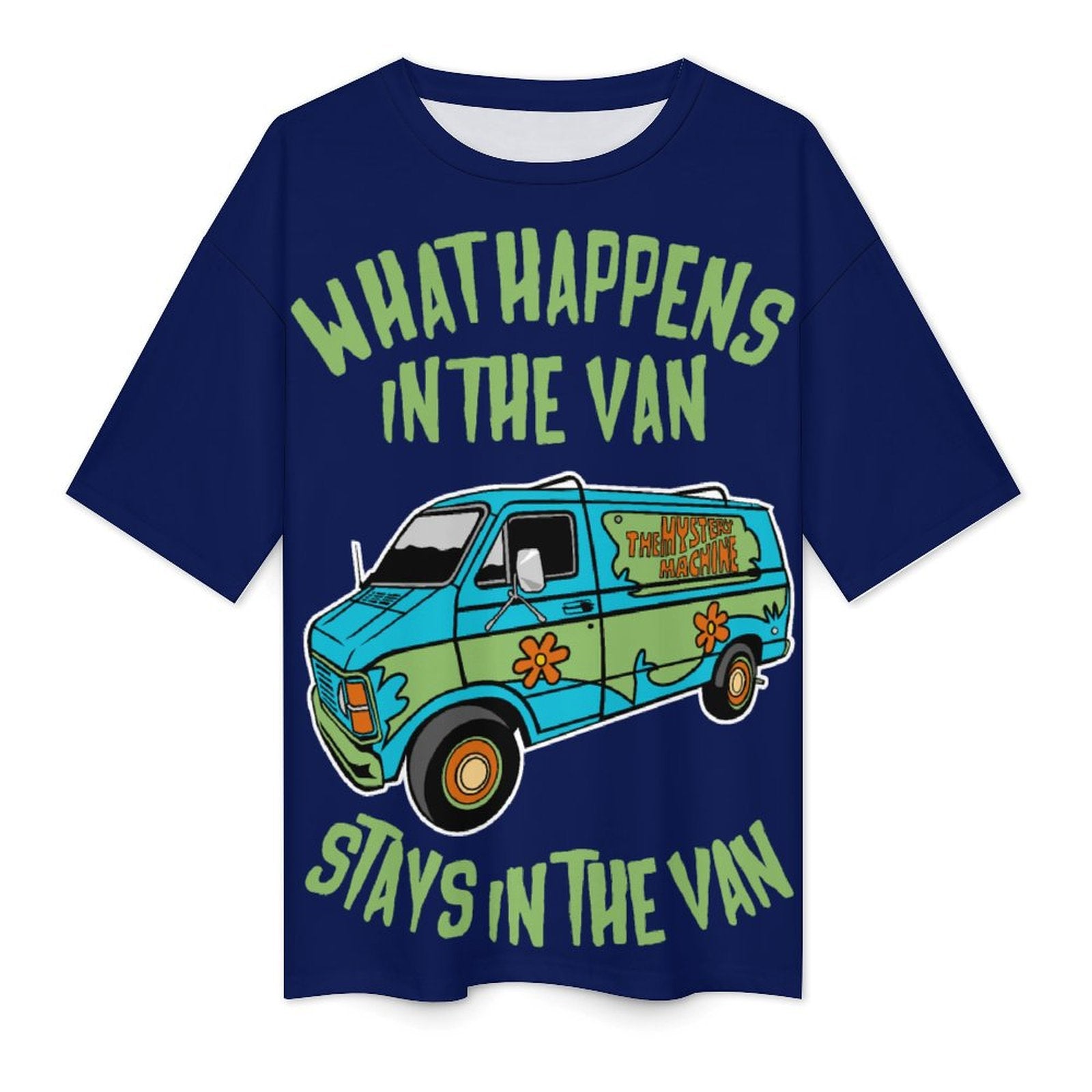 Men's Mystery Van Acid & Punk Oversized T-shirt