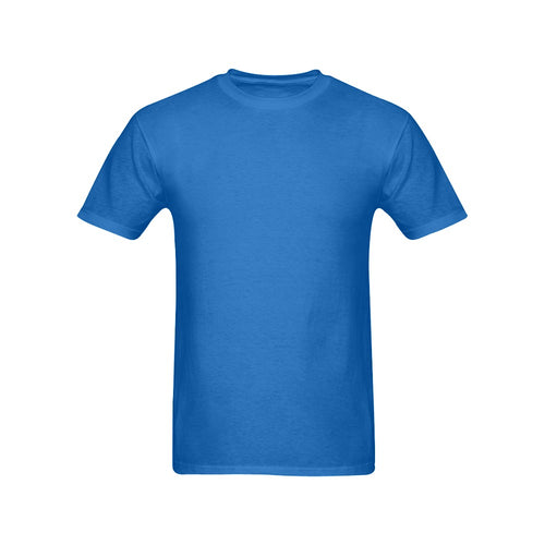 Men's Tufts Blue Solid Classic T-shirt
