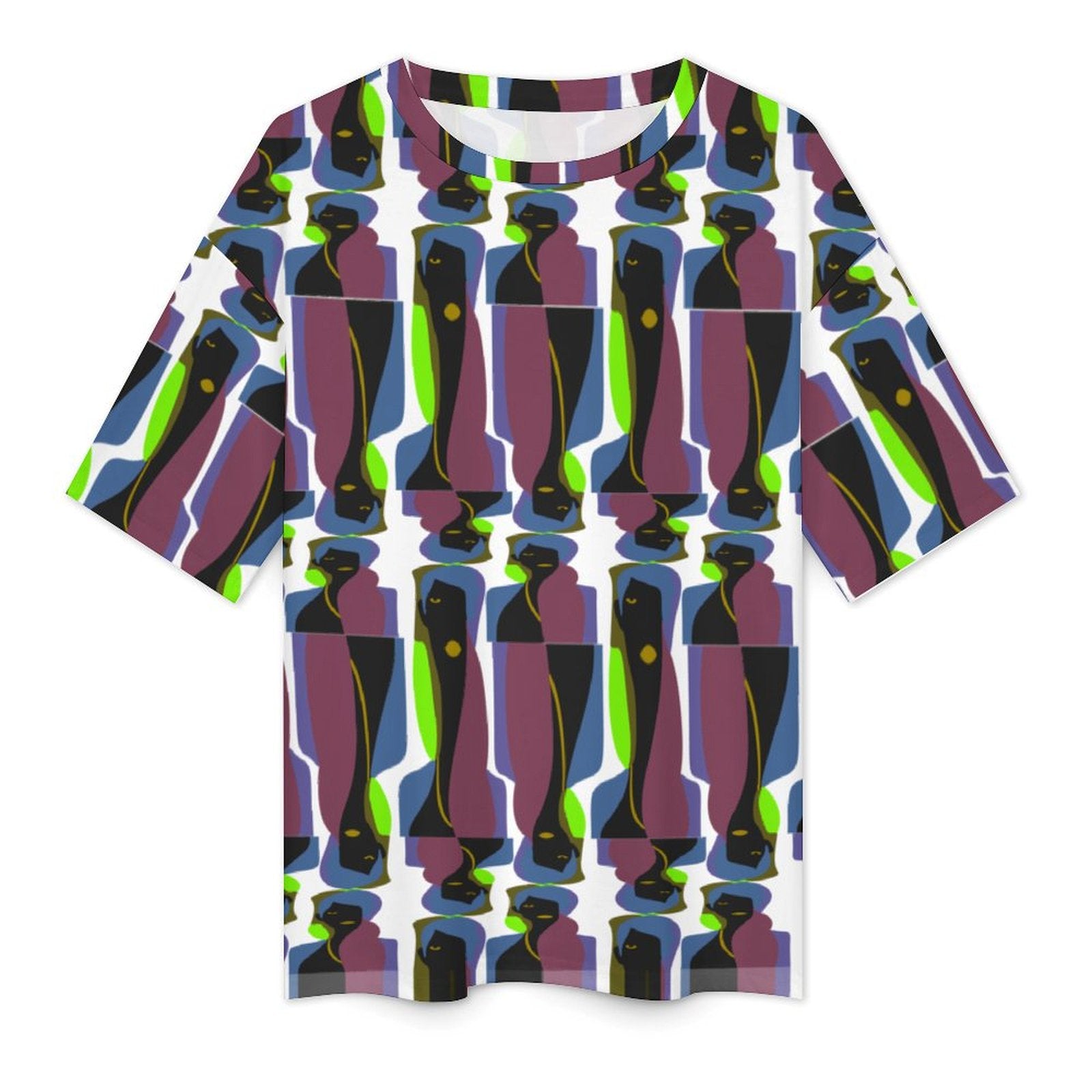 Men's Psychedelic Vaporwave Acid & Punk Oversized T-shirt