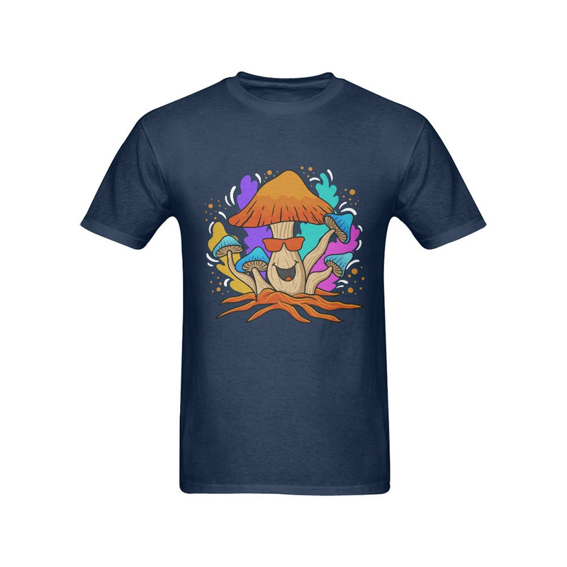 Men's Happy Mushroom Streetwear Classic Fit T-shirt