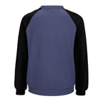 Women's UCLS Blue & Black Solid Sweatshirt