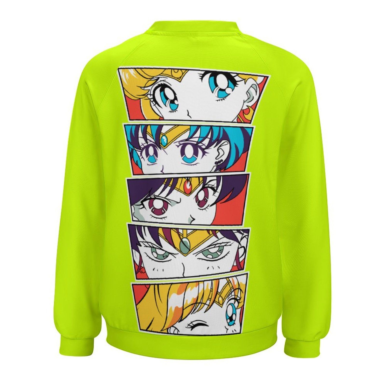 Women's Sailor Moon Eyes Anime Sweatshirt