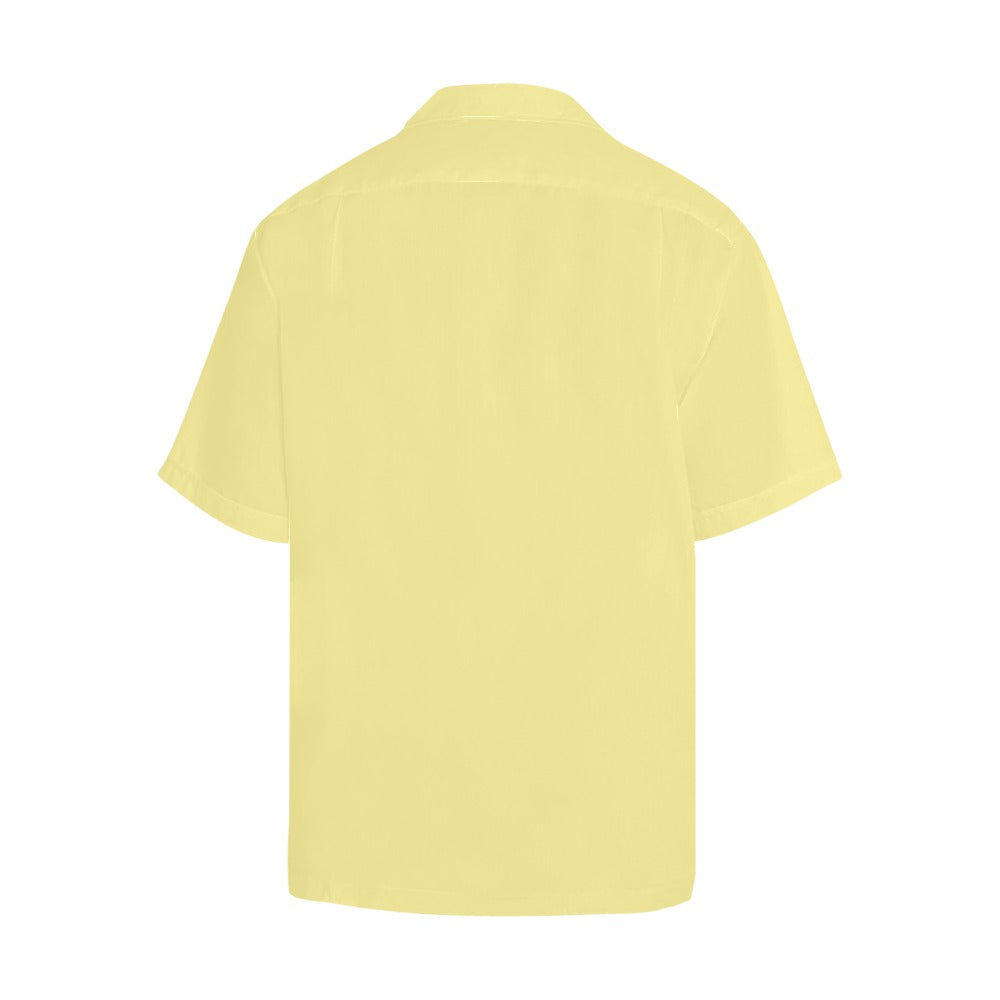 Men's Flax Solid Half Sleeve Shirt