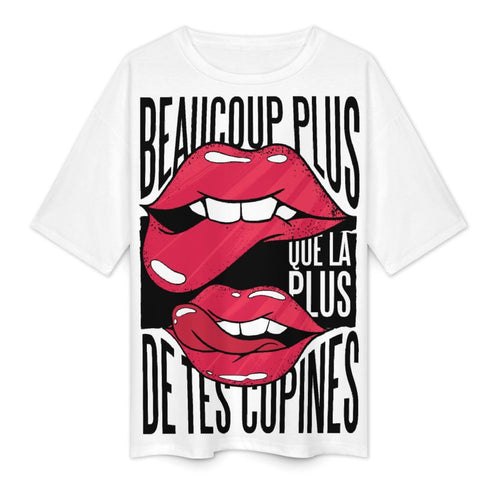 Women's Beaucoup Plus Acid & Punk Oversized T-shirt