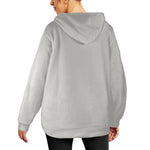 Women's Wine Magician Abstract Flannel Hoodie