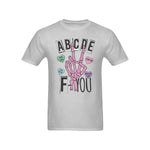 Men's ABCDEF Streetwear Classic Fit T-shirt