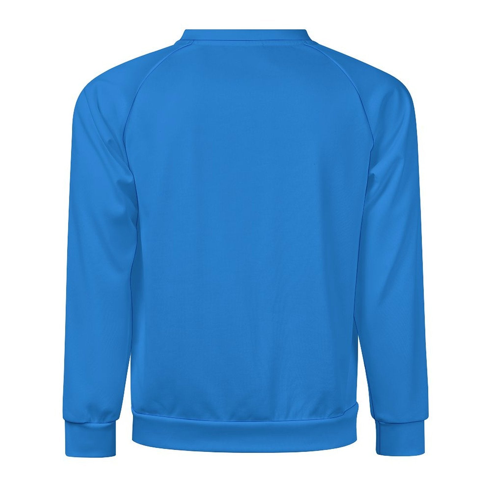 Men's Tufts Blue Solid Sweatshirt