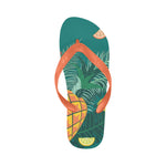 Men's Tropical Abstract Flip Flops