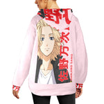Women's Manjiro Tokyo Revengers Anime Flannel Hoodie