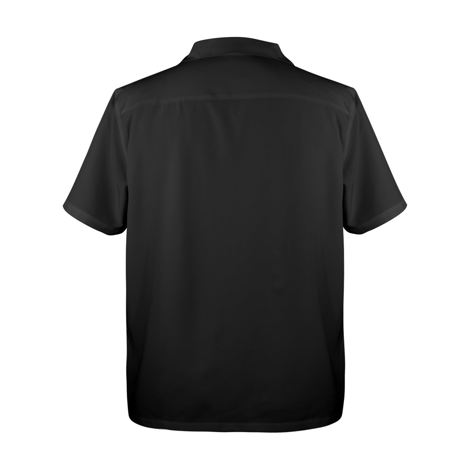 Men's Black Solid Half Sleeve Shirt