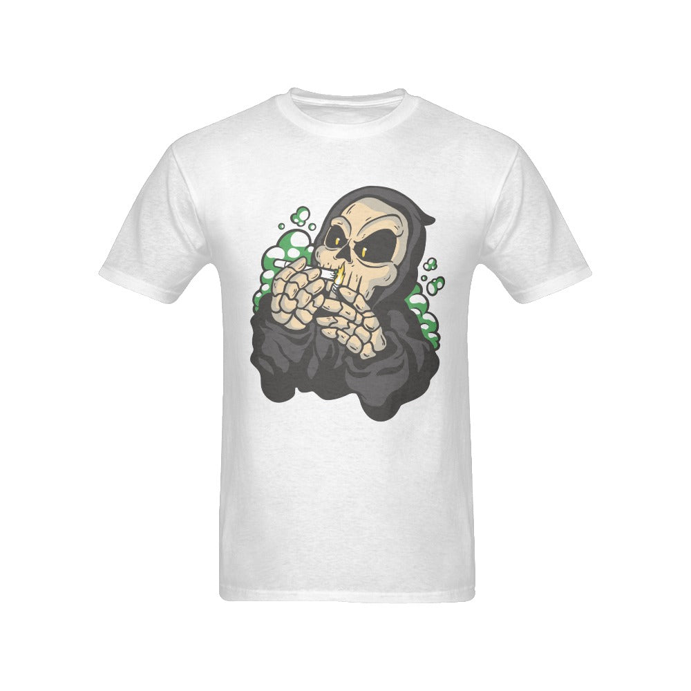 Men's Smoking Death Streetwear Classic Fit T-shirt