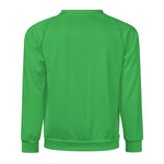 Men's Medium Sea Green Solid Sweatshirt