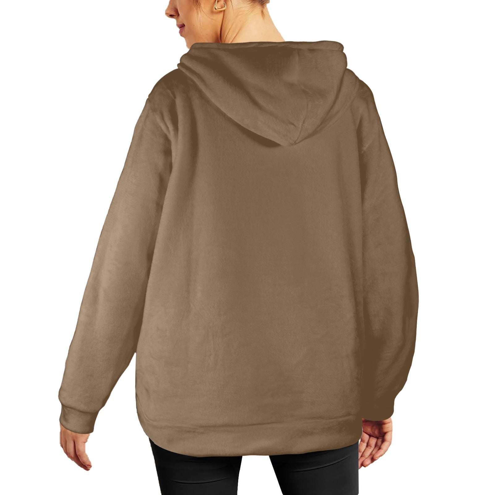 Women's Vodka Blame Abstract Flannel Hoodie