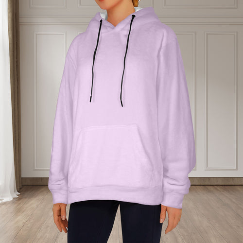 Women's Dog Mother Abstract Flannel Hoodie