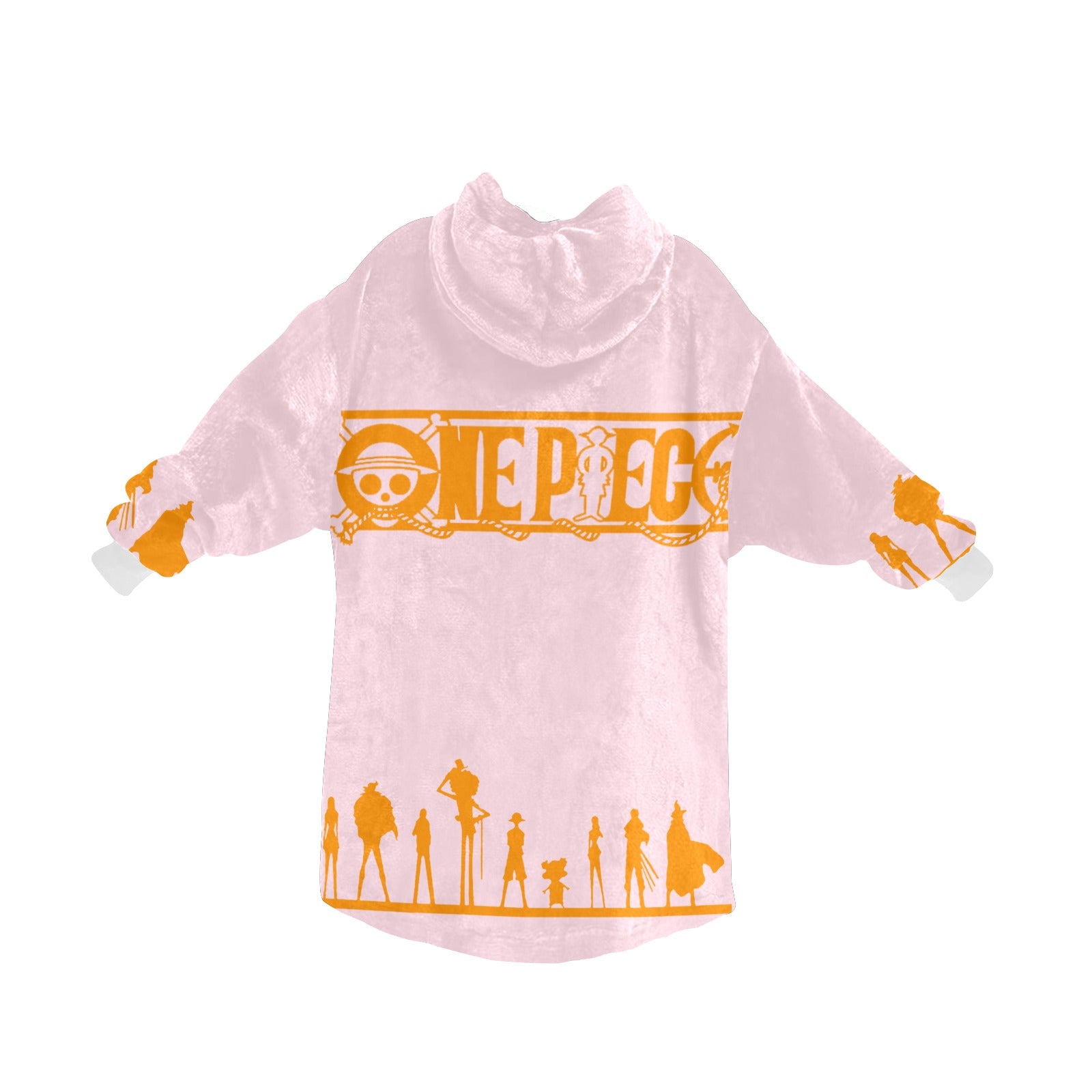 Women's One Piece Anime Blanket Hoodie