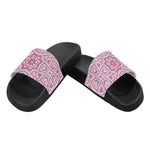 Women's Pastel Prism Abstract Slider Sandals