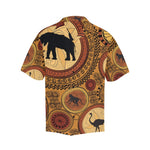 Men's Indian Art Abstract Half Sleeve Shirt