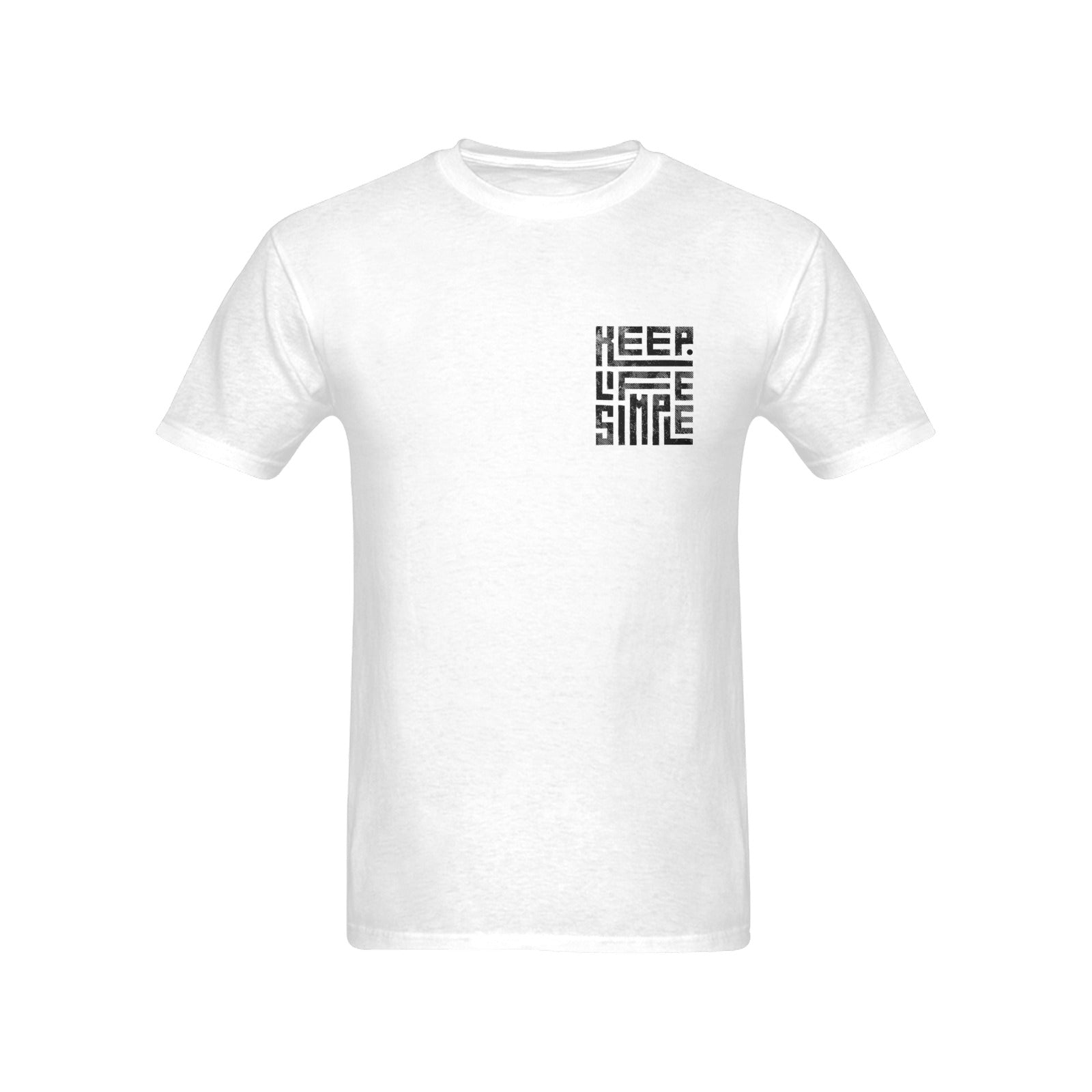 Men's Keep Life Simple Streetwear Classic Fit T-shirt
