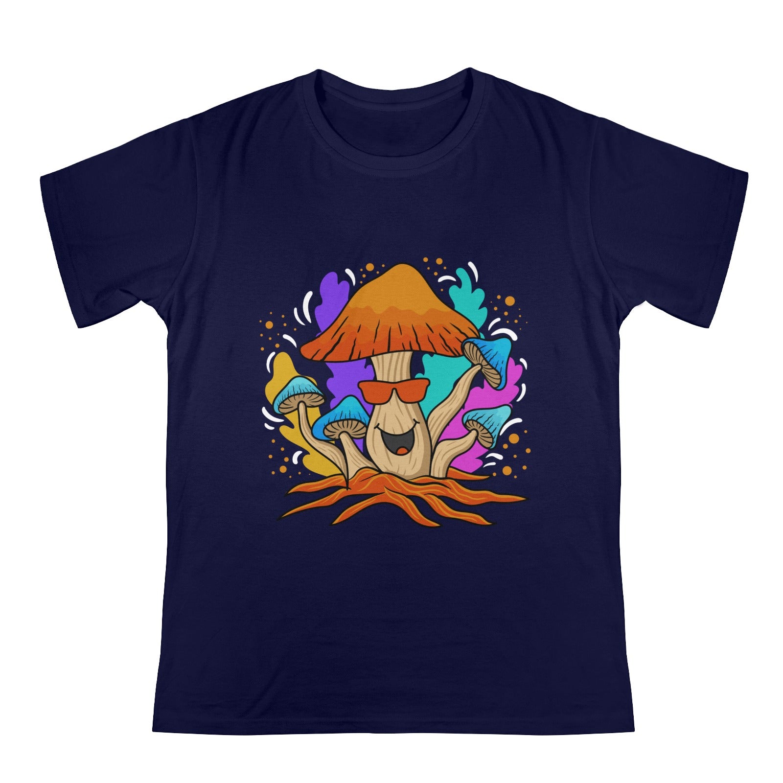 Men's Happy Mushroom Streetwear Classic Fit T-shirt