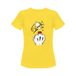Women's Middle Finger Acid & Punk Classic Fit T-shirt