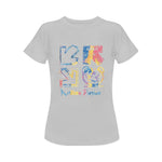 Women's Multi Direction Streetwear Classic Fit T-shirt