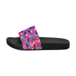 Women's Radiant Blossom Abstract Slider Sandals