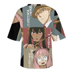 Women's Spy X Family Frame Anime Oversized T-shirt
