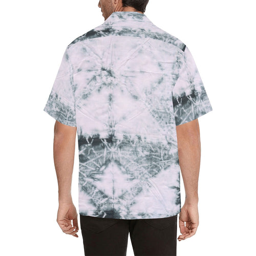 Men's Colorful Spiralla Abstract Half Sleeve Shirt