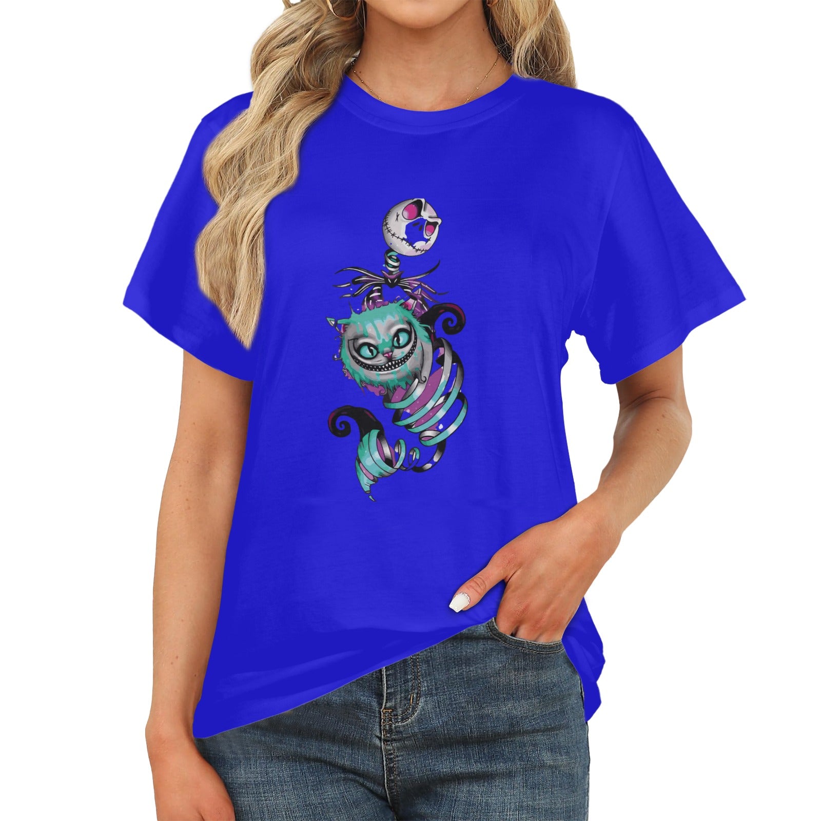 Women's Evil Cat Streetwear Classic Fit T-shirt
