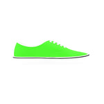 Women's Neon Greens Solid Low Top Shoes