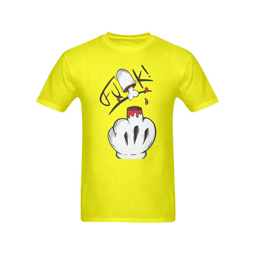 Men's Middle Finger Streetwear Classic Fit T-shirt