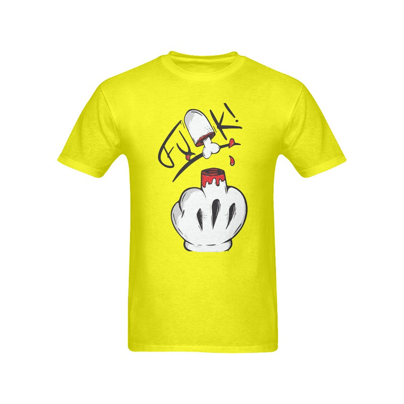 Men's Middle Finger Streetwear Classic Fit T-shirt