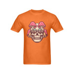 Men's Mushroom Skull Streetwear Classic Fit T-shirt