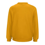 Women's Carrot Orange Solid Sweatshirt