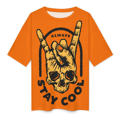 Women's Always Stay Cool Acid & Punk Oversized T-shirt