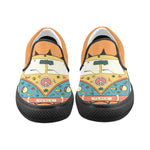 Women's Hippie Peace Van Abstract Slip-on Shoes