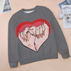 Women's Beautiful Heart Abstract Sweatshirt