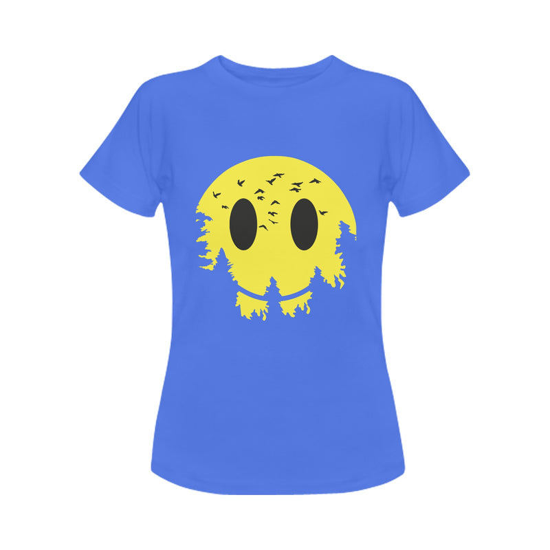 Women's Night Smile Acid & Punk Classic Fit T-shirt