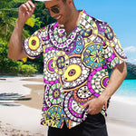 Men's Kaelith Orwyn Abstract Half Sleeve Shirt