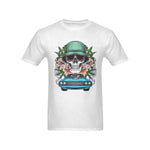 Men's Skull Rider Streetwear Classic Fit T-shirt