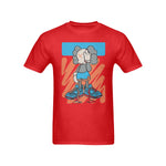 Men's Dumb Skull Dude Streetwear Classic Fit T-shirt