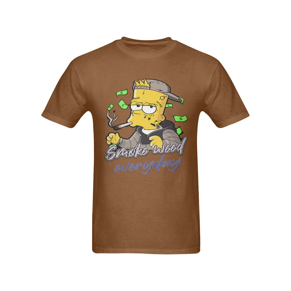 Men's Smoke Weed Everyday Streetwear Classic Fit T-shirt