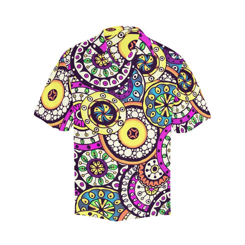 Men's Kaelith Orwyn Abstract Half Sleeve Shirt