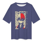 Men's Shoto My Hero Academia Anime Oversized T-shirt