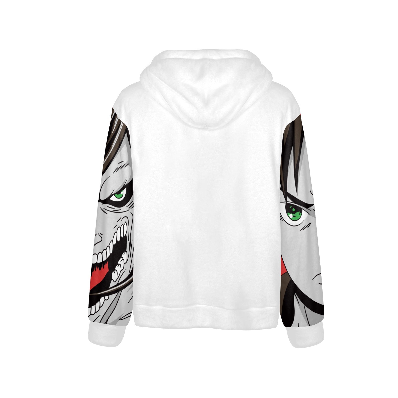 Men's Attack on Titan Anime Flannel Hoodie