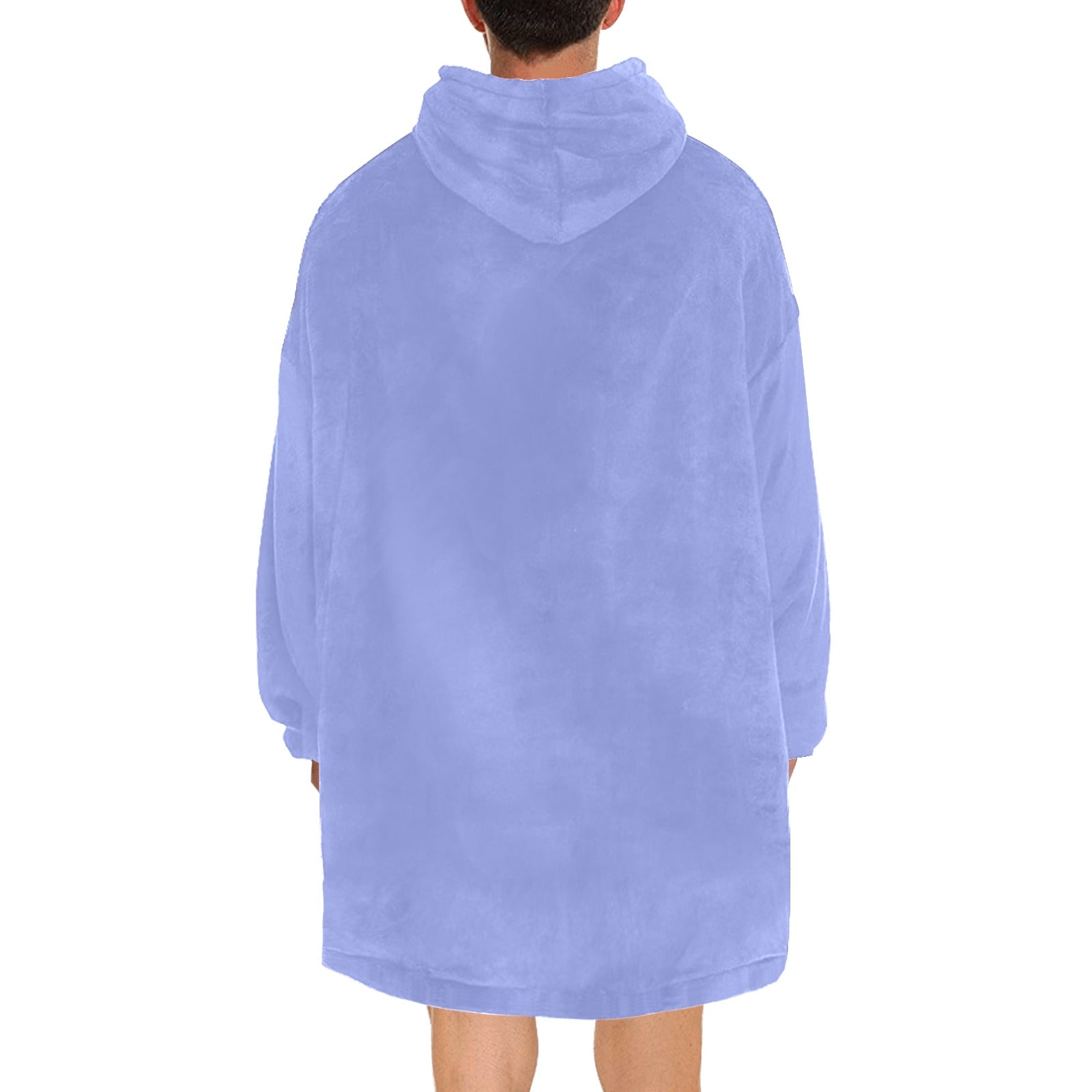 Men's Blue Bell Solid Blanket Hoodie