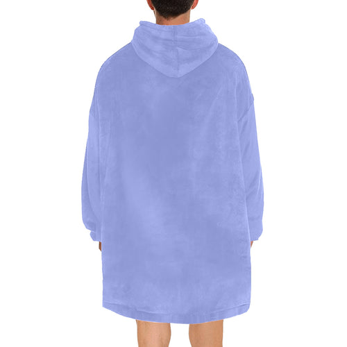 Men's Blue Bell Solid Blanket Hoodie