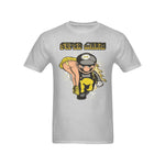 Men's Super Mario Carry Girl Streetwear Classic Fit T-shirt