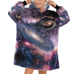 Men's Spiral Nebula Abstract Blanket Hoodie